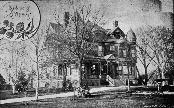 Photo of the Adams Mansion