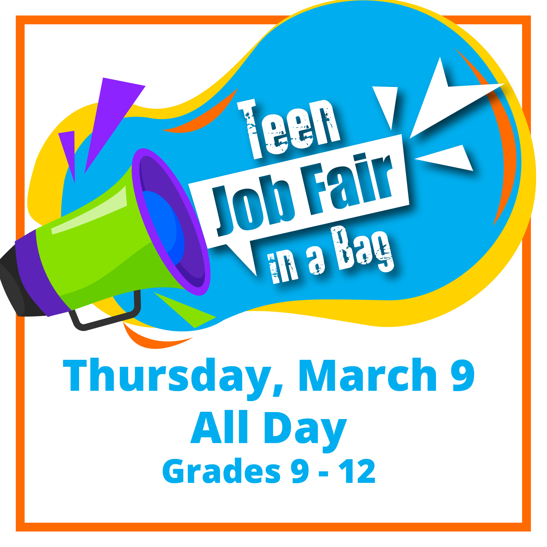 Teen Job Fair in a Bag Graphic