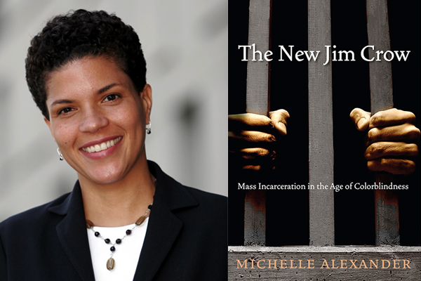 New Jim Crow author and book jacket