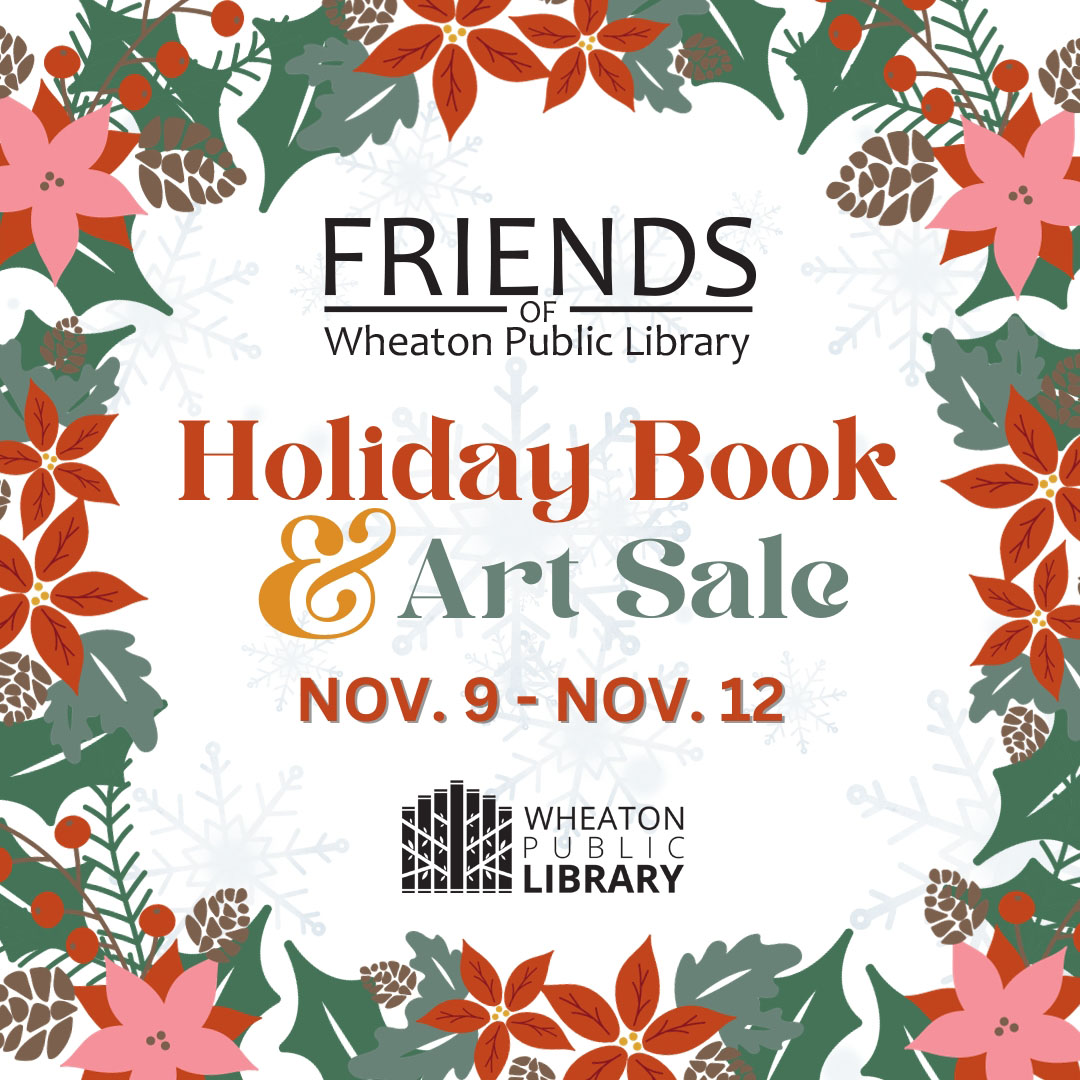 Friends Holiday Book and Art Sale logo