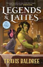 Book jacket for Legends and Lattes by Travis Baldree