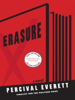 Erasure book jacket