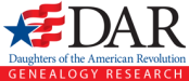 Daughters of the American Revolution Genealogical Research System logo