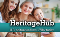 HeritageHub logo button
