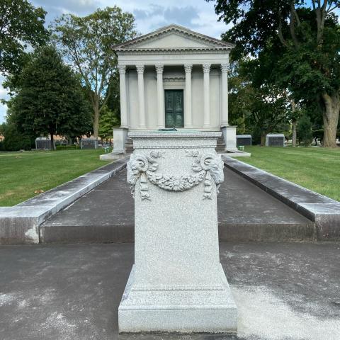 Cemetery monuments