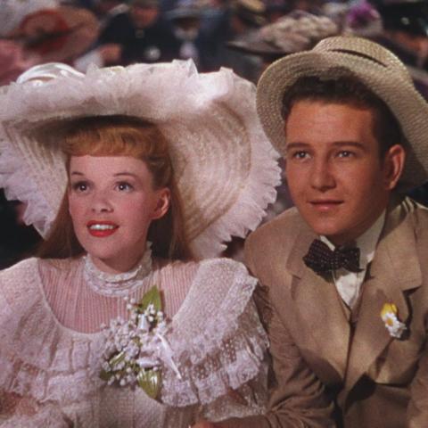 1900s couple, actors Judy Garland and Tom Drake