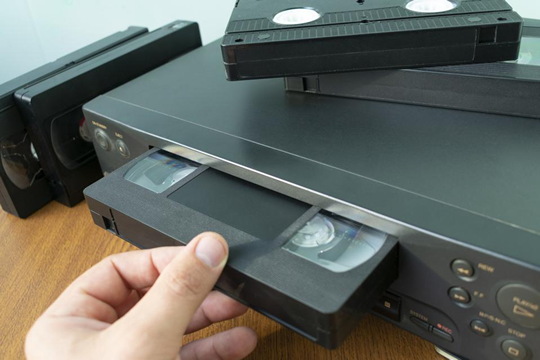 VHS player